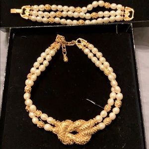 Franklin Mint bracelet and necklace